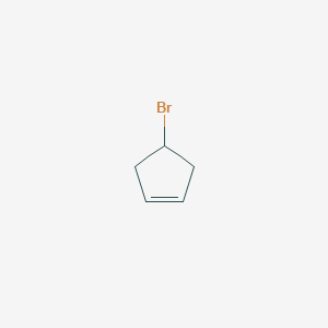 molecular formula C5H7B B1267290 4-Bromocyclopentene CAS No. 1781-66-4