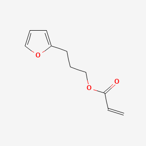 molecular formula C10H12O3 B12672905 3-(2-Furyl)propyl acrylate CAS No. 94088-36-5