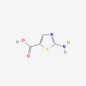 molecular formula C4H4N2O2S B1267299 2-Aminothiazole-5-carboxylic acid CAS No. 40283-46-3