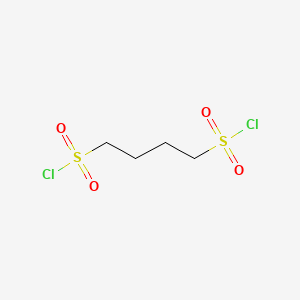 molecular formula C4H8Cl2O4S2 B1267300 1,4-Butanedisulfonyl dichloride CAS No. 3079-82-1