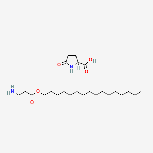 molecular formula C24H46N2O5 B12673011 Einecs 255-398-0 CAS No. 41489-06-9