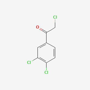molecular formula C8H5Cl3O B1267302 2,3',4'-Trichloroacetophenone CAS No. 42981-08-8
