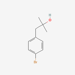 molecular formula C10H13BrO B1267305 1-(4-Bromophenyl)-2-methylpropan-2-ol CAS No. 57469-91-7
