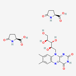 molecular formula C27H34N6O12 B12673136 Einecs 301-389-2 CAS No. 94020-94-7