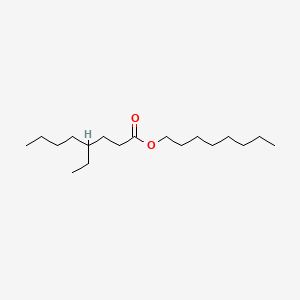 molecular formula C18H36O2 B12673174 Octyl 4-ethyloctanoate CAS No. 93963-22-5