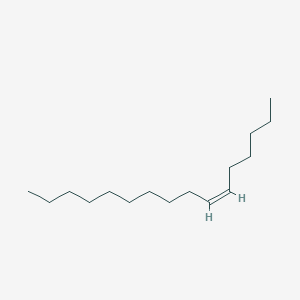 molecular formula C16H32 B12673179 cis-6-Hexadecene CAS No. 35507-11-0