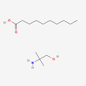 molecular formula C14H31NO3 B12673181 Einecs 301-186-9 CAS No. 93981-98-7