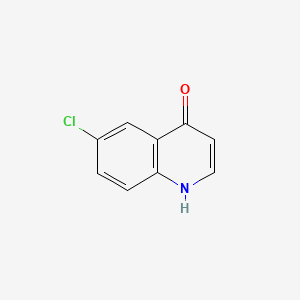 molecular formula C9H6ClNO B1267320 6-Chloroquinolin-4-ol CAS No. 21921-70-0