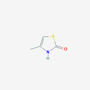 molecular formula C4H5NOS B1267321 4-methylthiazol-2(3H)-one CAS No. 32497-10-2