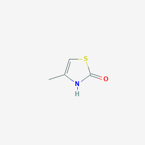 molecular formula C4H5NOS B1267321 4-Methyl-1,3-thiazol-2(3H)-one CAS No. 32497-10-2