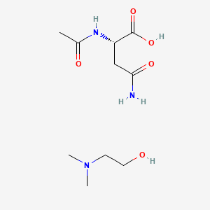molecular formula C10H21N3O5 B12673237 Einecs 251-797-9 CAS No. 34020-20-7