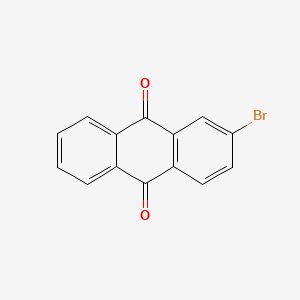 molecular formula C14H7BrO2 B1267325 2-溴蒽醌 CAS No. 572-83-8