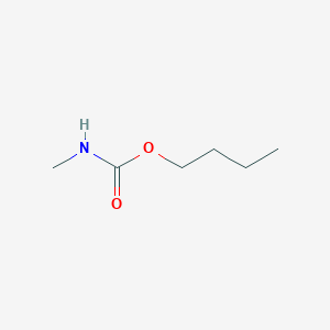 molecular formula C6H13NO2 B1267327 甲基氨基甲酸丁酯 CAS No. 5461-30-3
