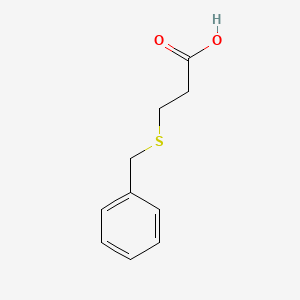 molecular formula C10H12O2S B1267328 3-(Benzylthio)propanoic acid CAS No. 2899-66-3