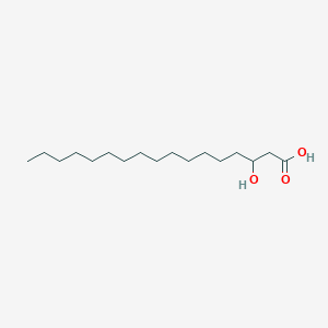 molecular formula C17H34O3 B126733 3-羟基庚十七酸 CAS No. 40165-89-7