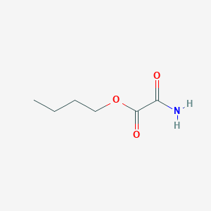 molecular formula C6H11NO3 B1267336 Butyl Oxamate CAS No. 585-28-4