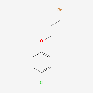 molecular formula C9H10BrClO B1267353 1-(3-溴丙氧基)-4-氯苯 CAS No. 27983-04-6