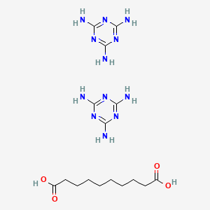 molecular formula C16H30N12O4 B12673537 Einecs 303-195-3 CAS No. 94159-19-0