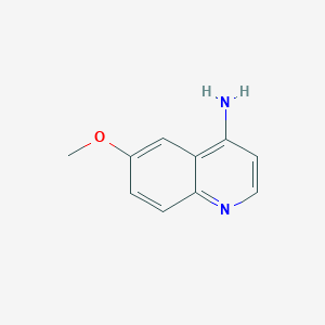 molecular formula C10H10N2O B1267355 4-Amino-6-methoxyquinoline CAS No. 6279-51-2