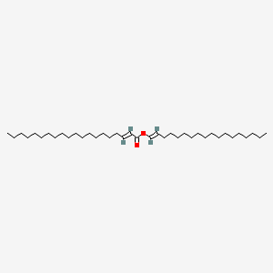 molecular formula C38H72O2 B12673617 Octadecenyl icosenoate CAS No. 93882-48-5