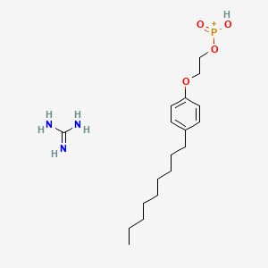 molecular formula C18H33N3O4P+ B12673658 Einecs 281-325-7 CAS No. 83929-30-0