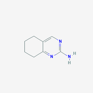 molecular formula C8H11N3 B1267377 5,6,7,8-Tetrahydroquinazolin-2-amine CAS No. 2305-85-3