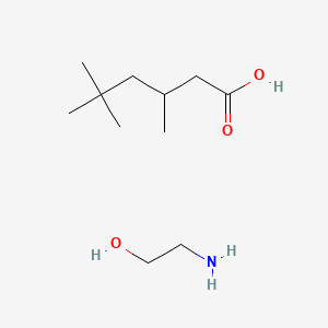 molecular formula C11H25NO3 B12673792 Einecs 299-706-1 CAS No. 93894-11-2