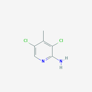 molecular formula C6H6Cl2N2 B1267383 2-Amino-3,5-dichloro-4-methylpyridine CAS No. 31430-47-4