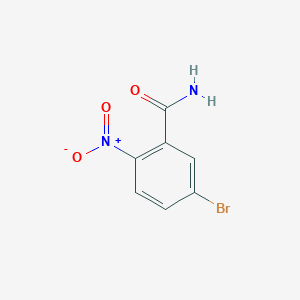 molecular formula C7H5BrN2O3 B1267391 5-Bromo-2-nitrobenzamide CAS No. 89642-23-9
