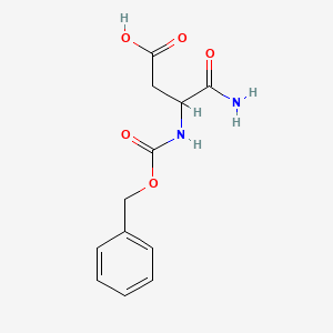 3-{[(Benzyloxy)carbonyl]amino}-3-carbamoylpropanoic acid