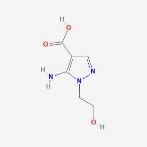 5-Amino-1-(2-hydroxyethyl)-1H-pyrazole-4-carboxylic acid