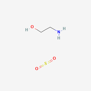 molecular formula C2H7NO3S B12673993 Einecs 265-707-0 CAS No. 65345-27-9