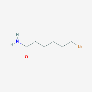 molecular formula C6H12BrNO B1267406 6-Bromohexanamide CAS No. 57817-55-7