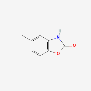 molecular formula C8H7NO2 B1267409 5-methyl-1,3-benzoxazol-2(3H)-one CAS No. 22876-15-9