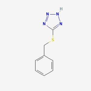 molecular formula C8H8N4S B1267415 5-Benzylthio-1H-tetrazole CAS No. 21871-47-6