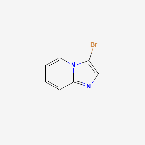 molecular formula C7H5BrN2 B1267429 3-溴咪唑并[1,2-a]吡啶 CAS No. 4926-47-0