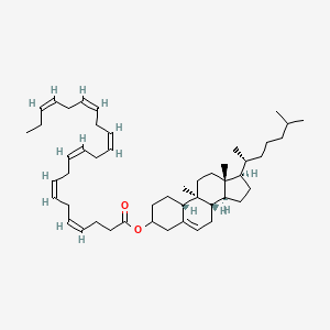 molecular formula C49H76O2 B12674332 Cholesteryl cervonate CAS No. 70110-50-8