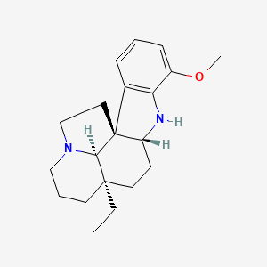 molecular formula C20H28N2O B12674413 Aspidospermidine, 17-methoxy- CAS No. 2447-50-9