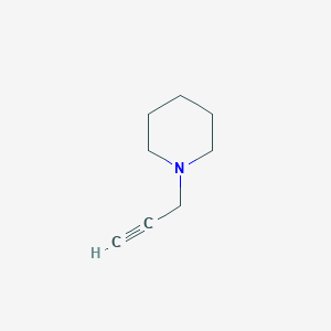 molecular formula C8H13N B1267447 1-(Prop-2-yn-1-yl)piperidine CAS No. 5799-75-7