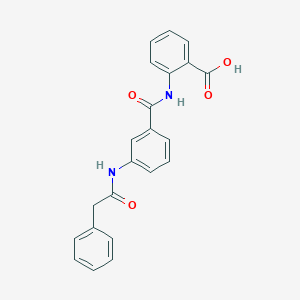 molecular formula C22H18N2O4 B126745 BML-286 CAS No. 294891-81-9
