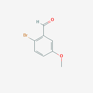 molecular formula C8H7BrO2 B1267466 2-溴-5-甲氧基苯甲醛 CAS No. 7507-86-0