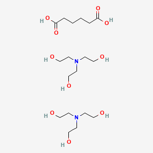 molecular formula C18H40N2O10 B12674695 Einecs 285-126-6 CAS No. 85030-02-0