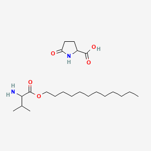 molecular formula C22H42N2O5 B12674810 Einecs 261-736-8 CAS No. 59404-74-9