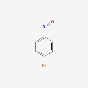 molecular formula C6H4BrNO B1267483 1-Bromo-4-nitrosobenzene CAS No. 3623-23-2