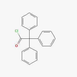 molecular formula C20H15ClO B1267489 Triphenylacetyl chloride CAS No. 6068-70-8
