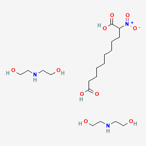 molecular formula C19H41N3O10 B12674892 Einecs 307-131-5 CAS No. 97552-79-9