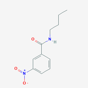 molecular formula C11H14N2O3 B1267492 N-butyl-3-nitrobenzamide CAS No. 70001-47-7