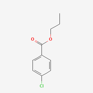 molecular formula C10H11ClO2 B1267493 Propyl 4-chlorobenzoate CAS No. 25800-30-0