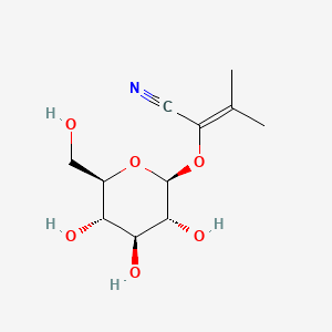 molecular formula C11H17NO6 B12674972 Acacipetalin CAS No. 56319-32-5