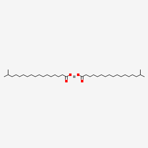 molecular formula C36H70O4Pb B12675004 Lead(2+) isooctadecanoate CAS No. 70727-02-5